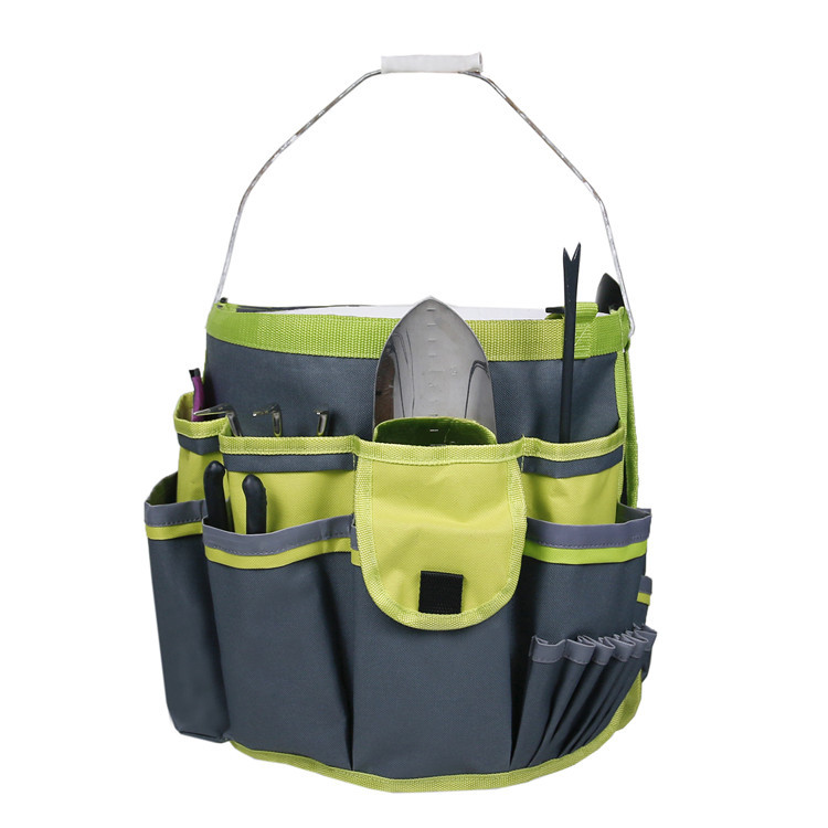 Tool Organizer Bucket Storage Bag with Garden Tool Sets, Tote