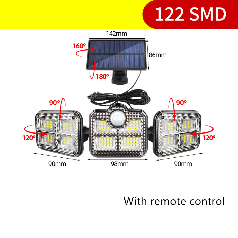 Solar sensor wall light схема