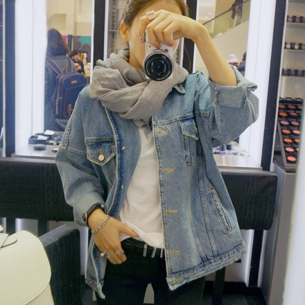 Oversized Denim Jacket, LMents of Style