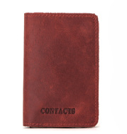 Cowhide Card Holder Card Holder RFID Leather Automatic Card Box