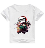 Game Print Top Round Neck Short-Sleeved T-Shirt Half-Sleeved Shirt