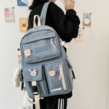 Japanese Harajuku Vintage Sense Student Schoolbag Female All-match Travel Backpack—4