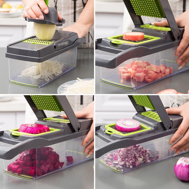 Multi-function Stainless Steel Fruit Vegetable Sheet Slicer Kitchen Ga –  musii home store