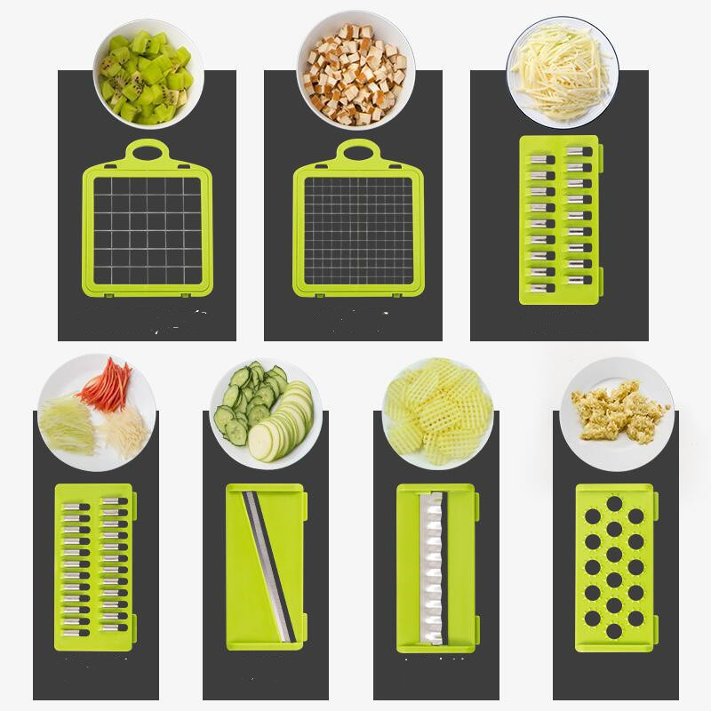 Easy Slice and Dice Multifunctional Vegetable Chopper