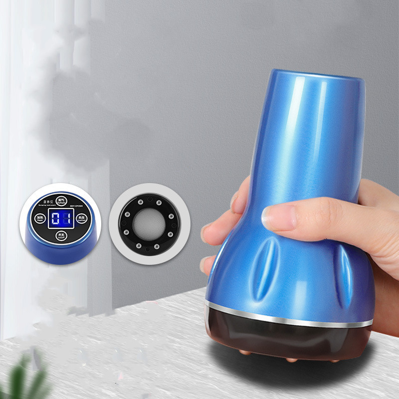Color: Blue, style: C-USB, power:  - Electric Body Massager Scraping Instrument Electric Machine
