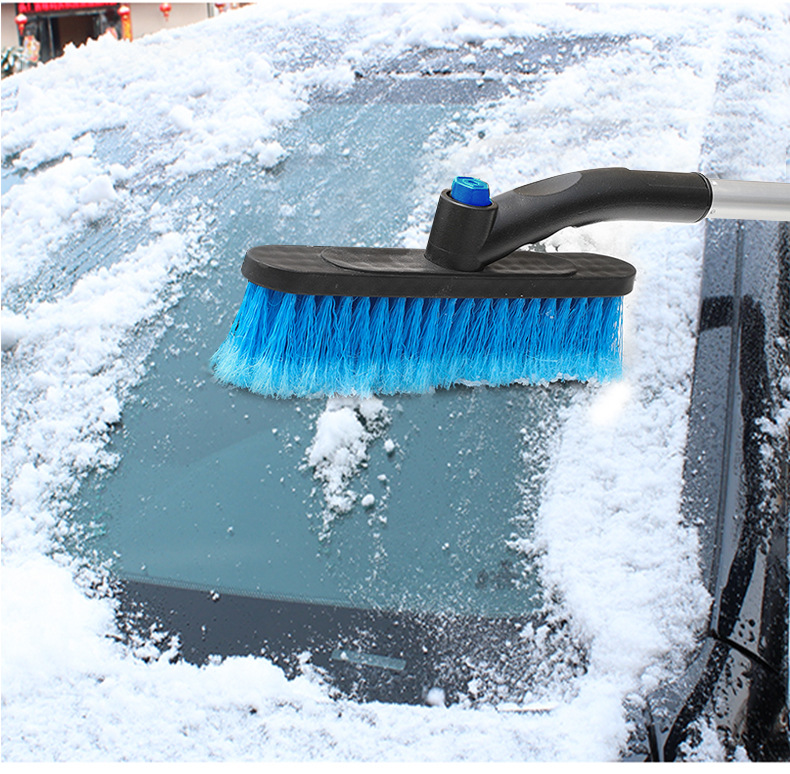 Car Cleaning Brush Ice Scraper Detachable Snow Shovel Brush Dust Remov –  Alpha Auto Rental