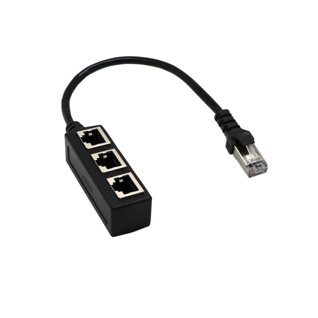 Network Cable Adapter Cable Connecting Line One Male 3 Bus CATE 6 Line
