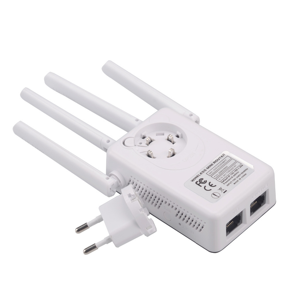Four Antenna Wireless Router Repeater