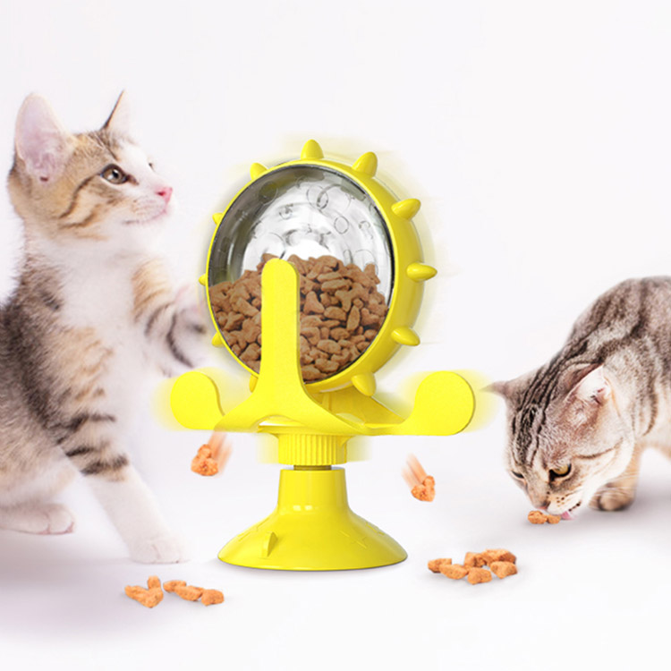 Interaktives Katzenspielzeug / Futterspender /Spielzeugrad für Katzen