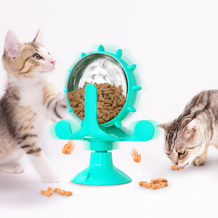 Interaktives Katzenspielzeug / Futterspender /Spielzeugrad für Katzen