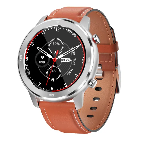 Color: Silver brown x watchband - DT78 Smart Sports Watch IP68 Waterproof