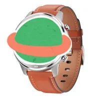 Color: Light brown watchband - DT78 Smart Sports Watch IP68 Waterproof
