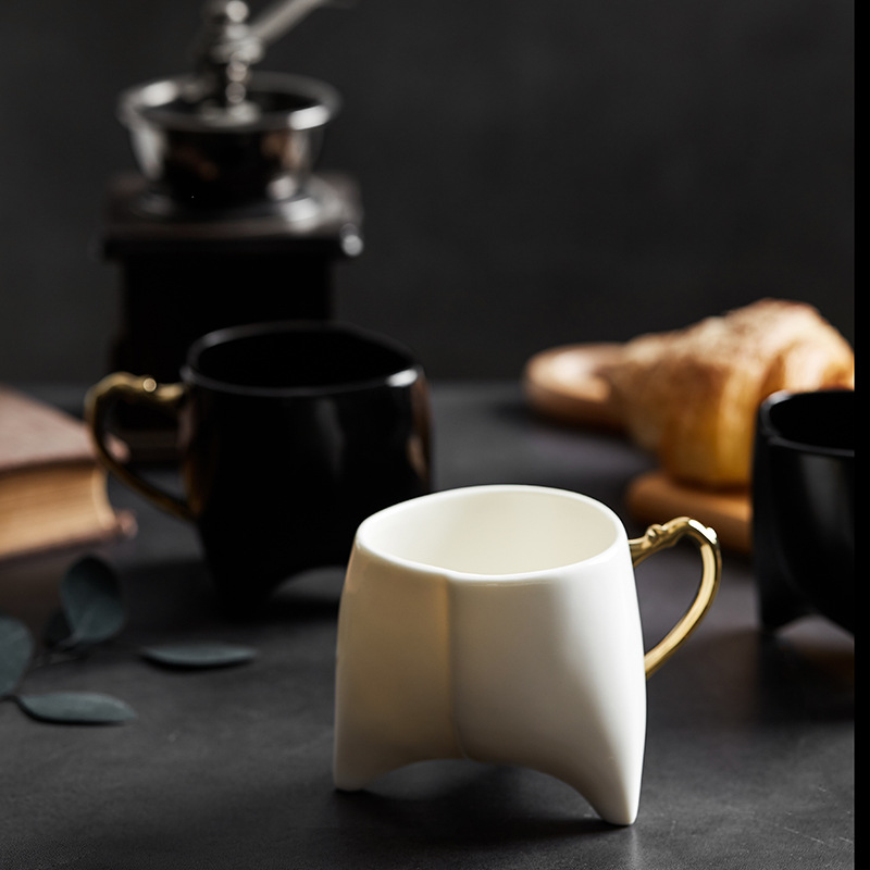 Nordic Ceramic Honey Hip Triangle Cup Coffee Cup Cjdropshipping