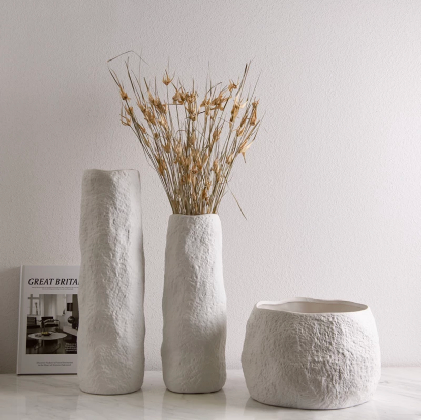 Simple Nordic Handmade Ceramic Creative Natural Vase
