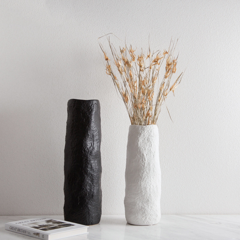 Simple Nordic Handmade Ceramic Creative Natural Vase