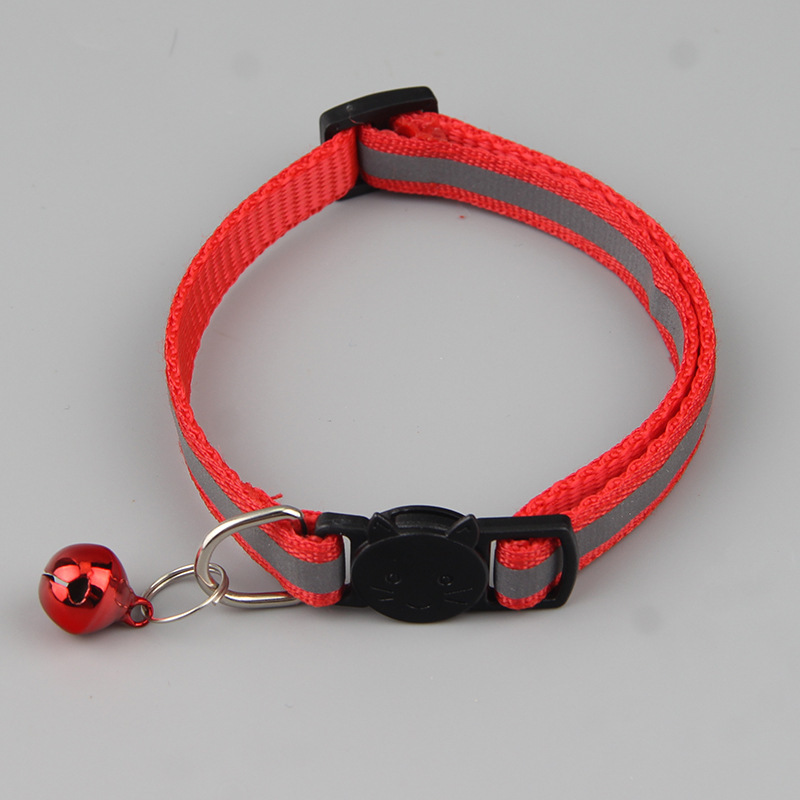 1616290547773 - Color Reflective Cat Head Safety Buckle Collar