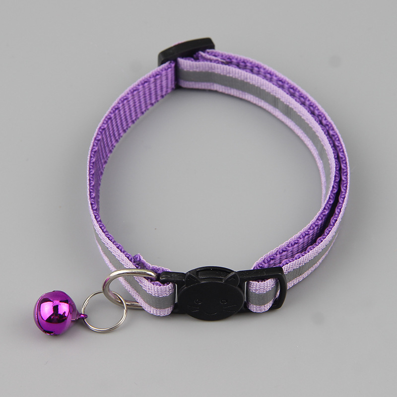 1616290547792 - Color Reflective Cat Head Safety Buckle Collar