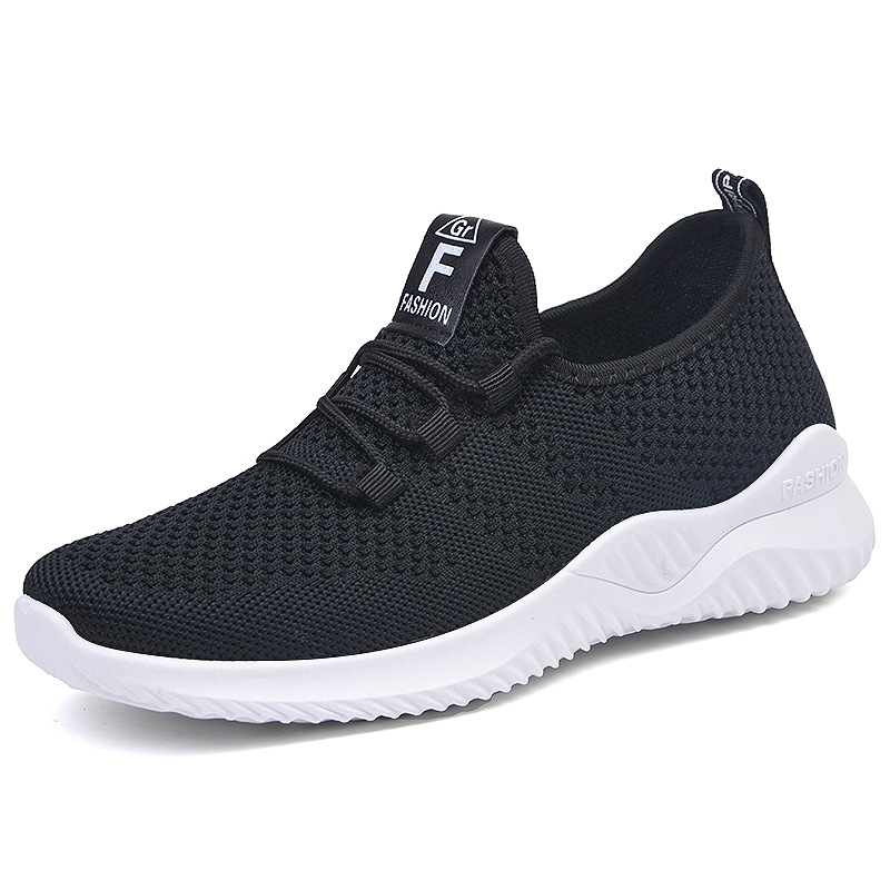 Comfortable Flying Woven Breathable Sneakers Women Casual Shoes