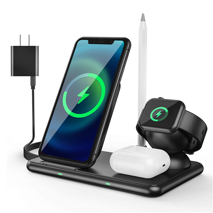 Apple Mobile Phone Watch Headset Wireless Charger CJdropshipping
