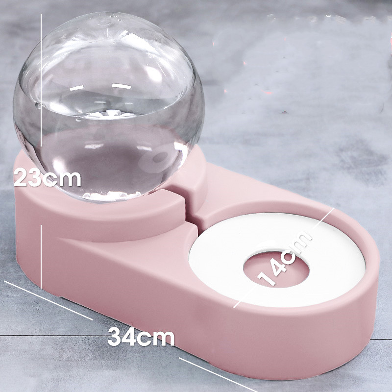 New Bubble Ball Pet Bowls and Automatic Water Dispenser