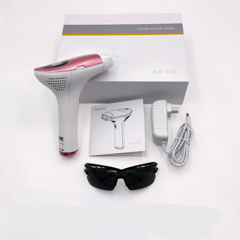 MLAY IPL Laser Epilator Laser Hair Removal Device with Shots Home Use Permanent Depilator for Women Laser Hair Removal