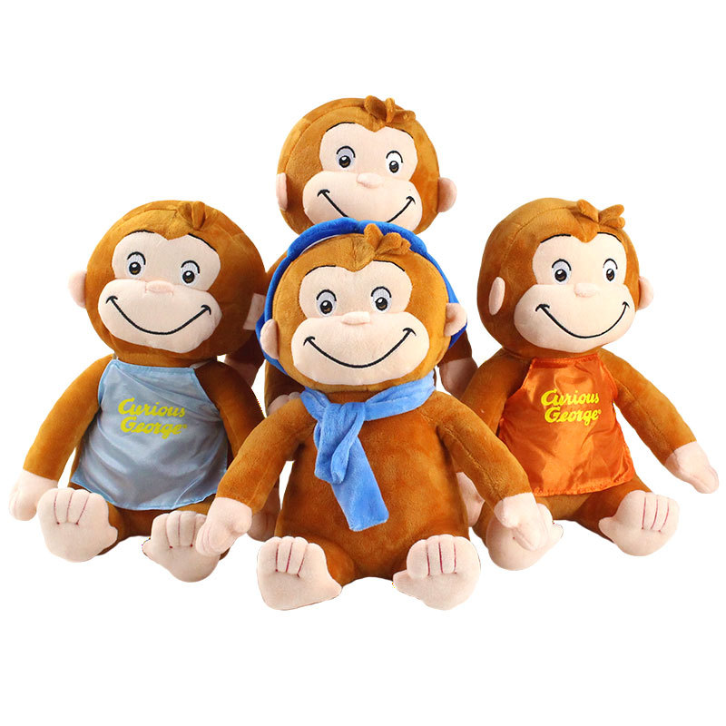 Curious Monkey Monkey Cute Plush Toy Figure - CJdropshipping