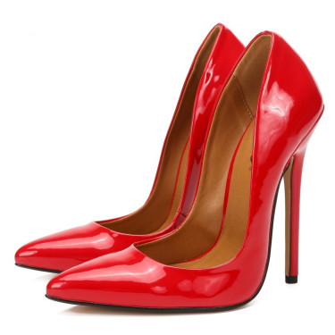 HEYSIMEY 19-20 CD Pseudo-Mother Large Size Super High Heel Women's Single Shoes—4