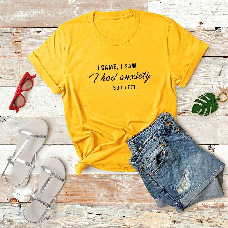 Women Graphic Slogan Tee Funny Shirts Clothing Gift Women T-shirts 