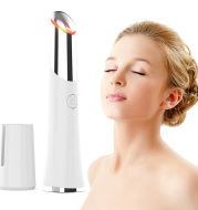 Electric Vibration Heated Eye Massager Eye Wrinkle Massage Pen 