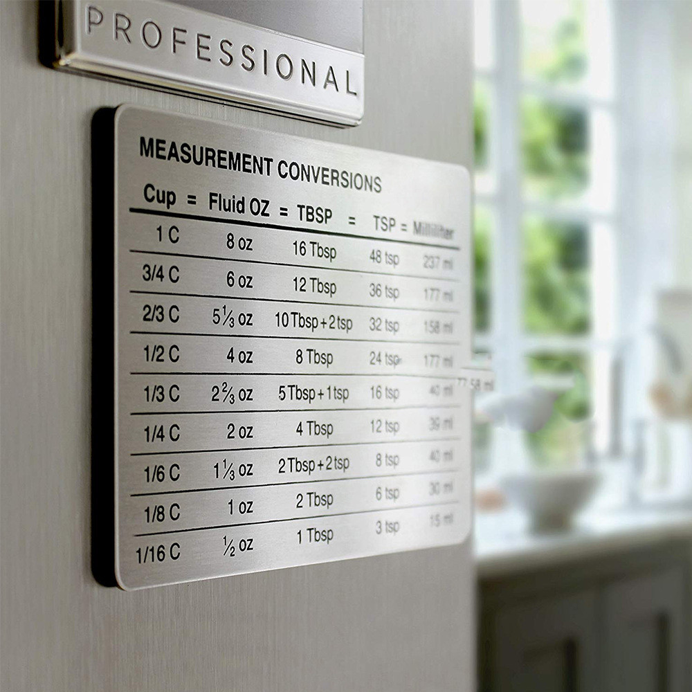 304 Stainless Steel Refrigerator With Scale Plate