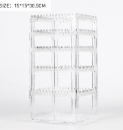 Transparent Earrings, Jewelry Box, Necklace, Hand Jewelry, Household Makeup Storage Rack, Dustproof