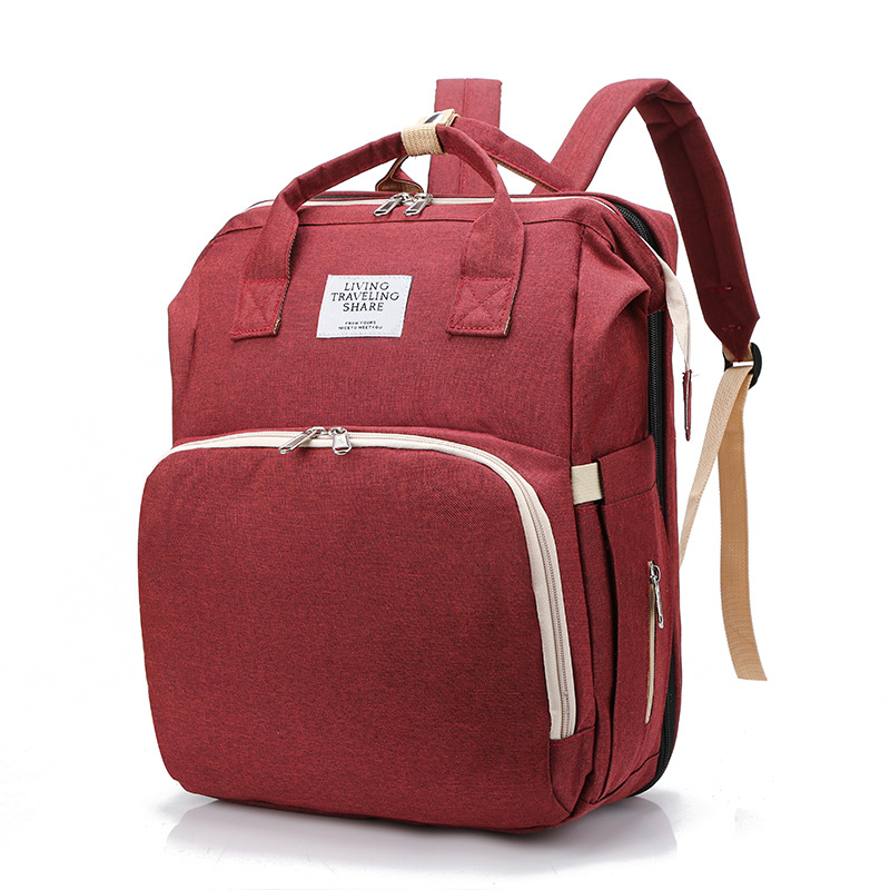 Portable Folding Crib Mummy Bag MultiPurpose Mother And Baby Bag