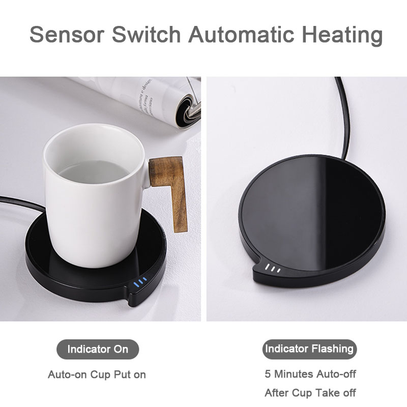 1pc Smart Home Cup Warmer With Thermostat, 55°c / 3 Gears