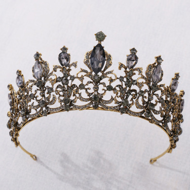 Baroque Crown Wedding Diadem Dress Accessories—1