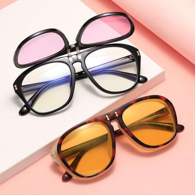 Flip-Up Color Therapy Glasses