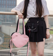 Small Pancake Love Hand Single Shoulder Messenger Bag