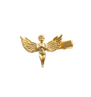 Temperament Metal Hairpin Female Gold And Silver Little Angel Side Clip With Bangs Hairpin