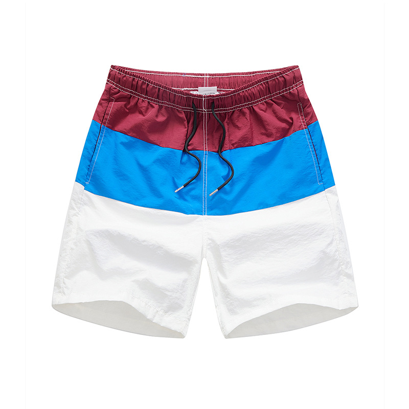 1617025406862 - Clash Color Beach Pants Men's Quick-Dry Loose-Fitting Shorts