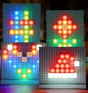 DIY LED Flashing Light Electronic Building Blocks