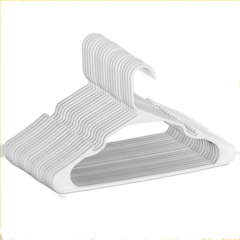 1617156355346 - Plastic Hangers With Mini Hooks On Both Sides, Seamless Clothes Hanger And Pants Rack PP Hanger