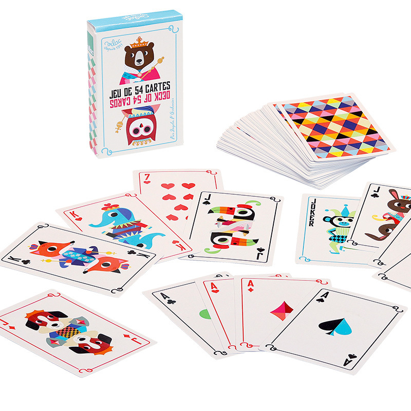 Creative Cute Cartoon Children Playing Cards - CJdropshipping