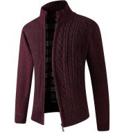 Knit Sweater Cardigan Sweater Dad Outfit Warm Jacket