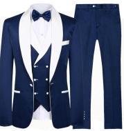 Business Casual Suit Male Three-piece Suit Groom Best Man Wedding Banquet Suit Male