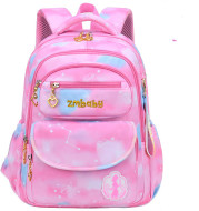 Kamida Primary School Schoolbag Female Sweet And Cute Gradient Backpack 1-3-6 Grade Large Capacity
