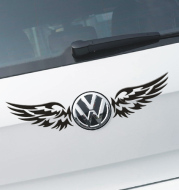 Spirit Point Angel Wing Sticker Car Sticker Rear Sticker Scratch Sticker Scar Sticker Rear View Mirror Sticker