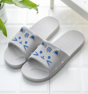 Sandals And Slippers Female Cartoon Cute Bathroom Non-Slip Indoor