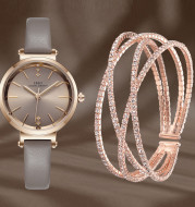 Fashion Ladies Watch Exquisite Drawer Box Crystal Bracelet Watch