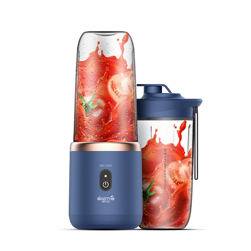 6 Blade Portable Blender Mini Juicer Cup Extractor Smoothie USB Charging Fruit