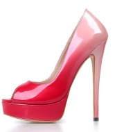 European Station Fish Mouth Gradient Color Water Table Super High-heeled Women's Single Shoes AliExpress
