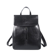 Oil Wax Leather Backpack Leather Handbags New Korean Fashion All-Match Leather Shoulder Bag